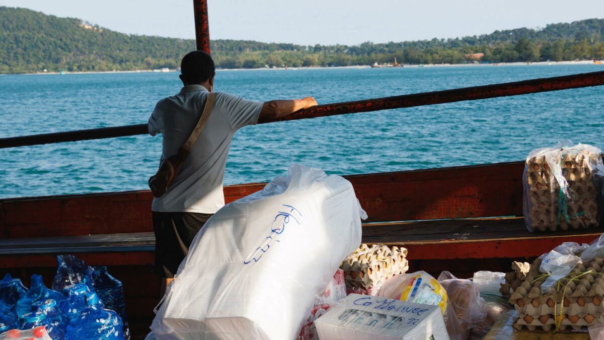 Koh Rong Supply Boat