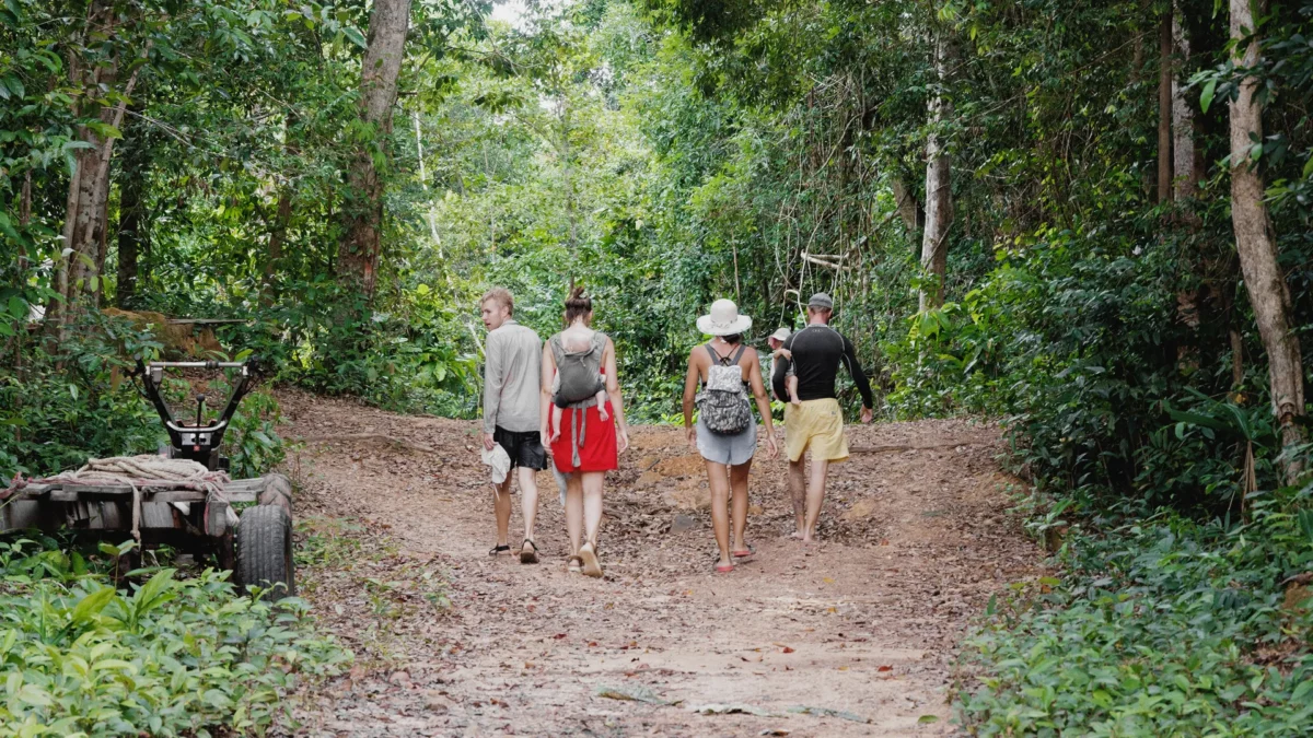 Living on an island, how we explored the hidden jungle path of Koh Rong Sanloem, Cambodia