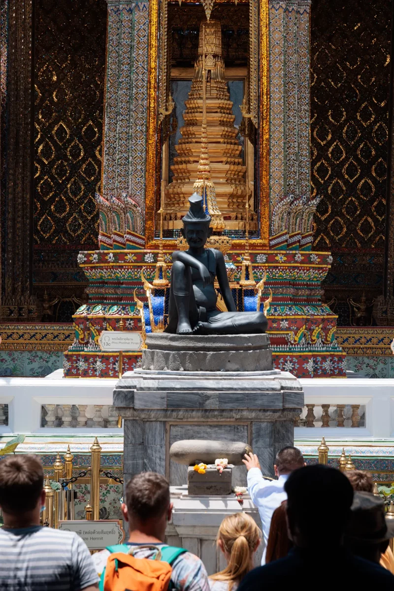 Entrance of the palace of Bangkok thailand