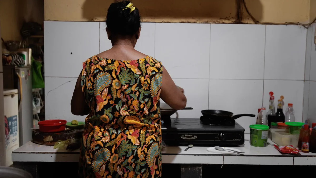 Mama, aka Ni Nyoman Badri, from Mama's warung cooking class, Bali Ubud