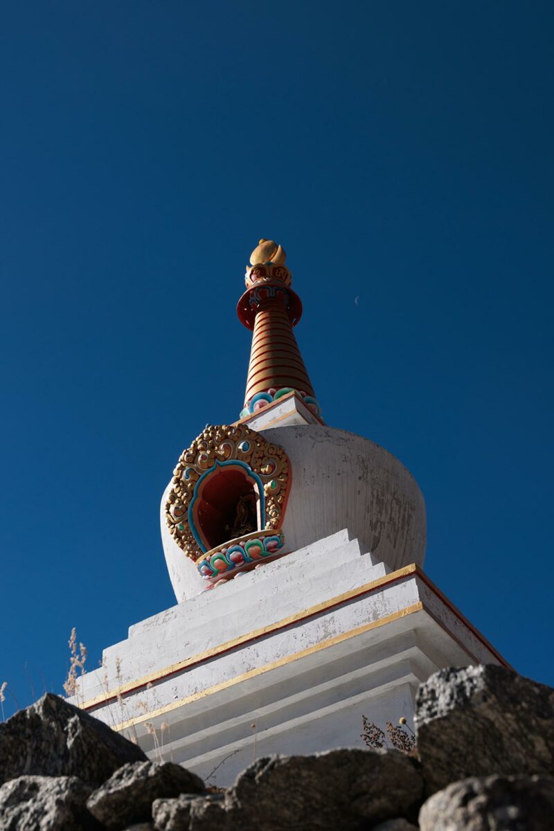 Stupa close to langtang village, Nepal