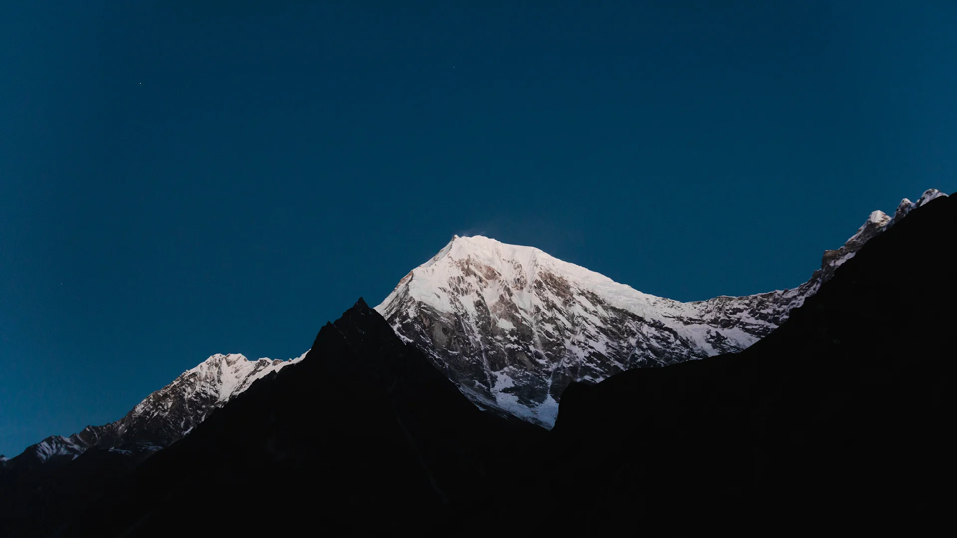 View from Langtang mountains