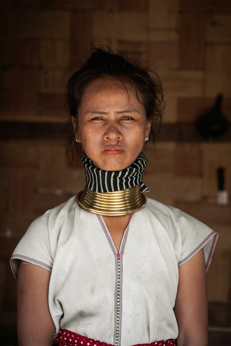 Portrait of Long Neck Women, Huay Pu Keng, North Thailand