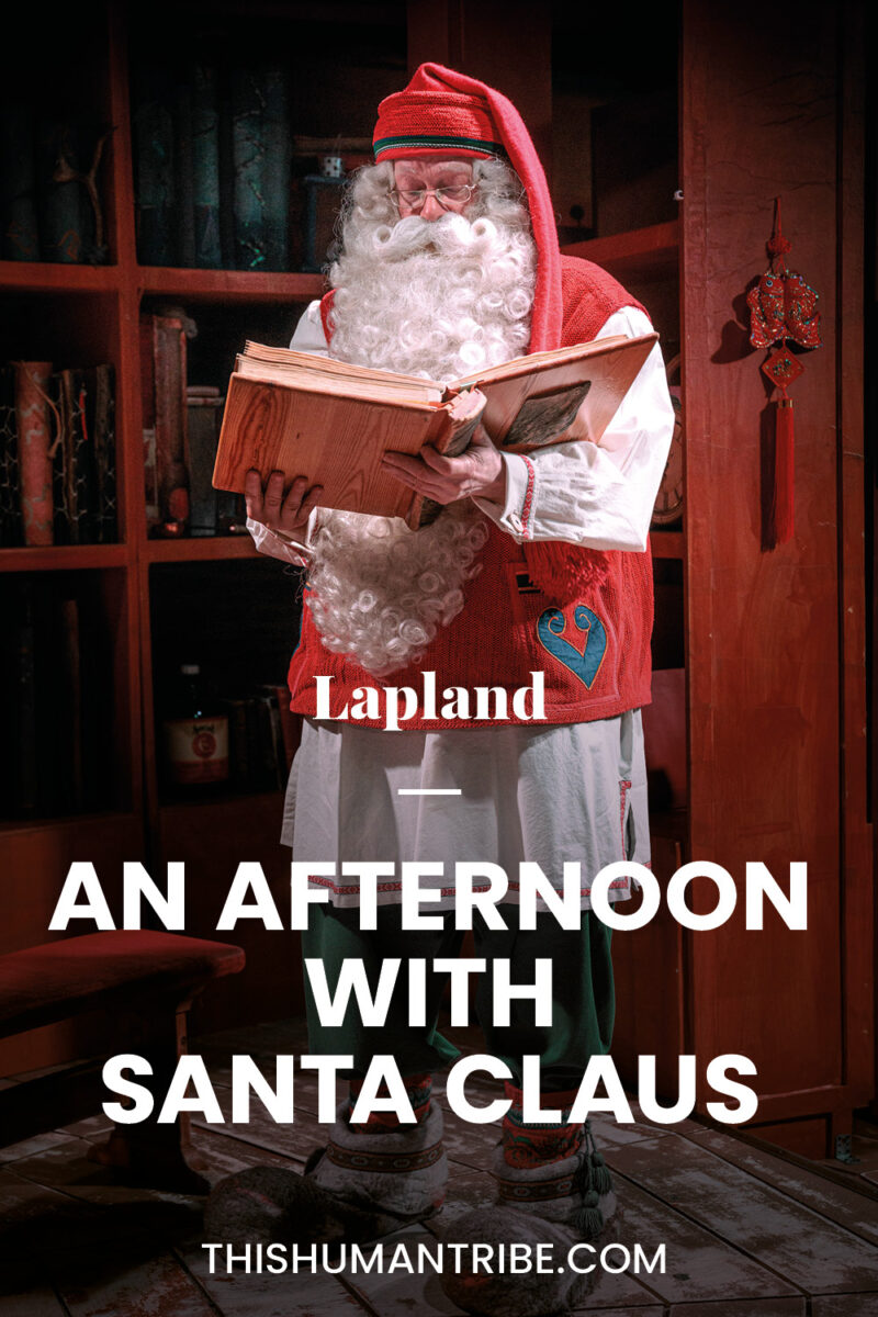 Pinterest Link Santa interview Rovaniemi