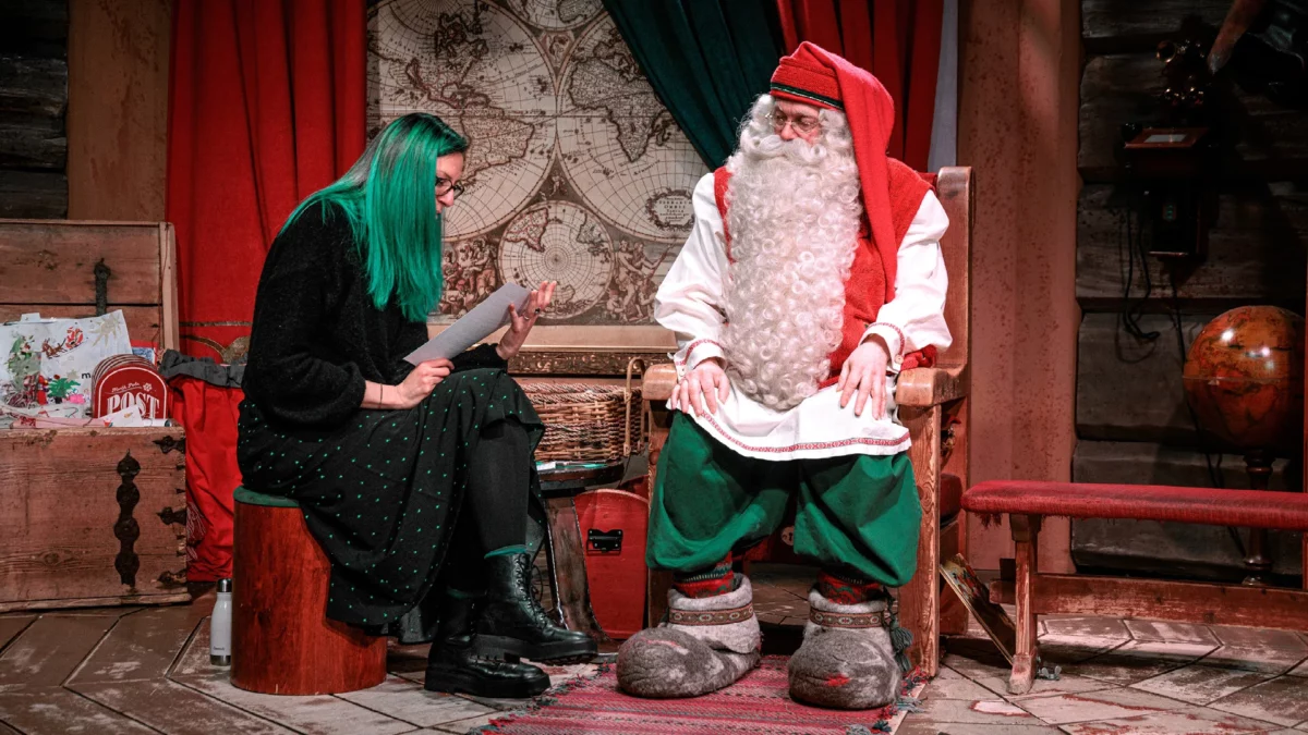 Interview of Santa Claus Rovaniemi